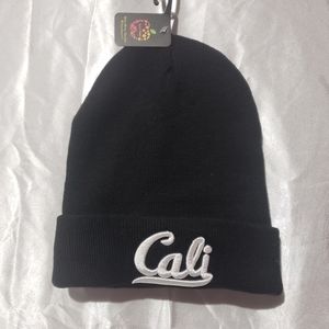 Cali Beanie unisex one size Stretch Black